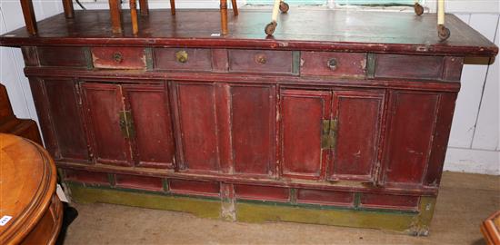 Large painted sideboard(-)